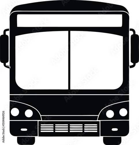 Bus icon. bus vector icon