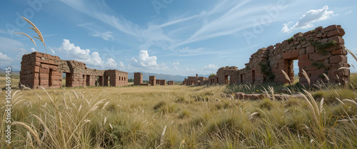 Bolivia’s forgotten ruins sit quietly among wild grasses and red stone. Nature slowly reclaims each structure beneath the sky.