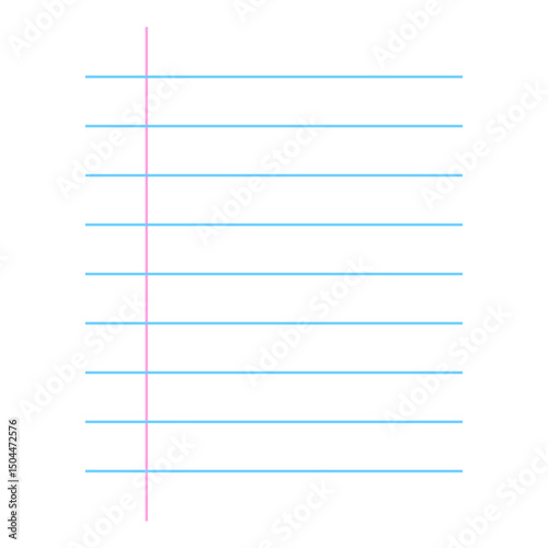 Paper Page of Notebook
