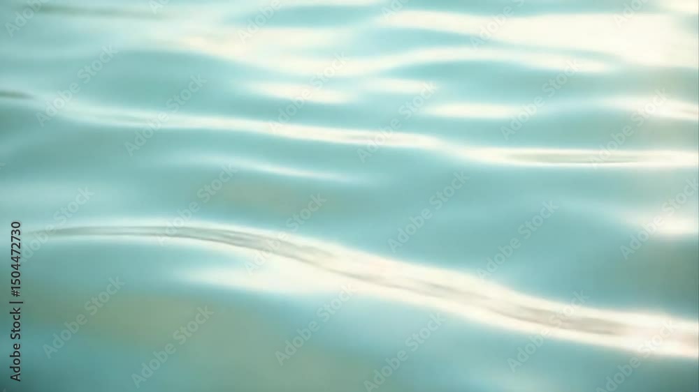 Gentle rippling water surface with soft reflections and a tranquil aqua hue, showcasing the serene movement and glimmering light effects on a calm water body. Gentle rippling water surface with soft reflections and a tranquil aqua hue, showcasing the serene movement and glimmering light effects on a calm water body.