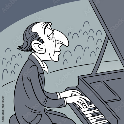 vector illustration of a musical instruments