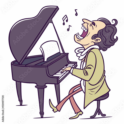 vector illustration of a musical instruments