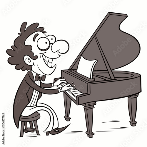 vector illustration of a musical instruments
