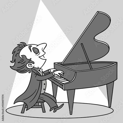 vector illustration of a musical instruments