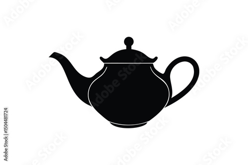teapot isolated on white background