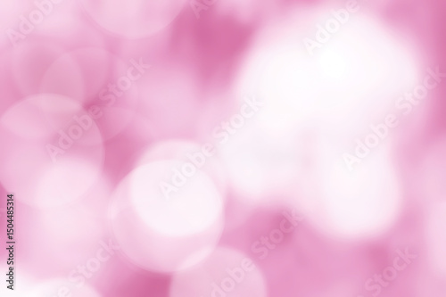 Abstract pink bokeh background blur