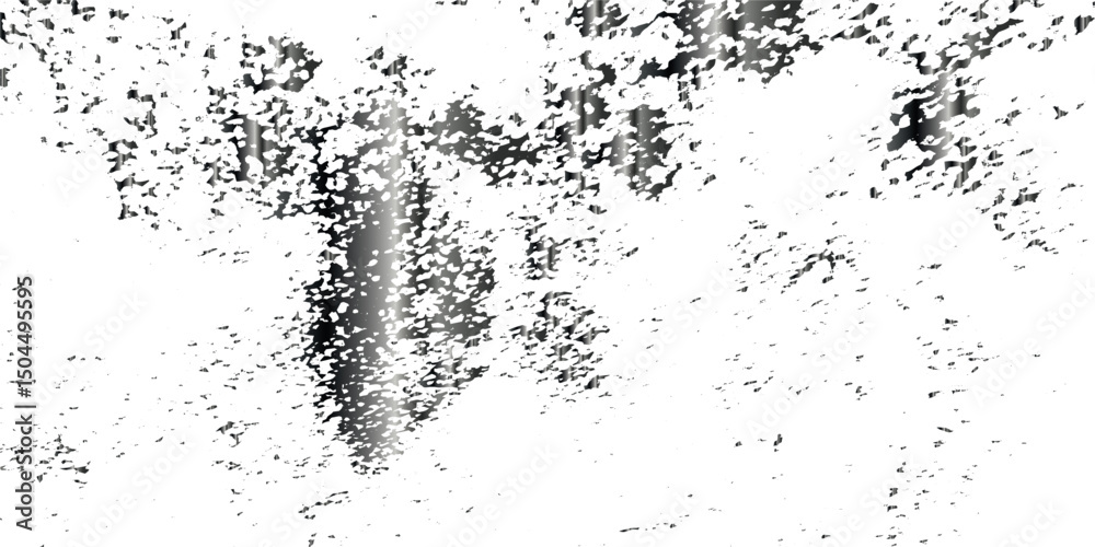 Fototapeta premium Silver shiny glitter sparkle confetti falling down on transparent background. Vector illustration.