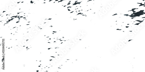 Silver shiny glitter sparkle confetti falling down on transparent background. Vector illustration.
