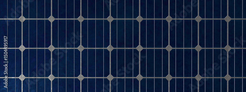 macro shot of solar panel grid texture