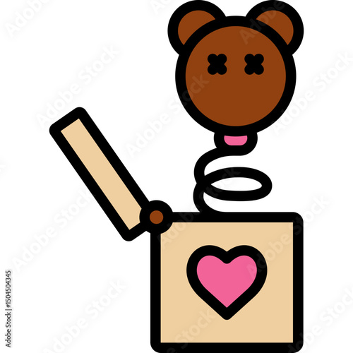 surprise box gift icon