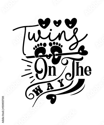 twins on the way svg