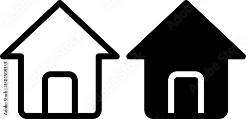 home icon vector illustration
