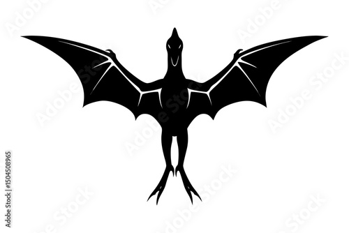 Pterodactyl Silhouette vector