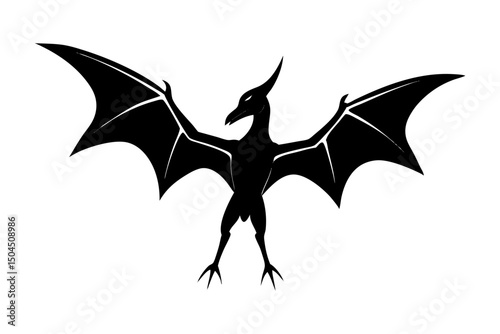 Pterodactyl Silhouette vector