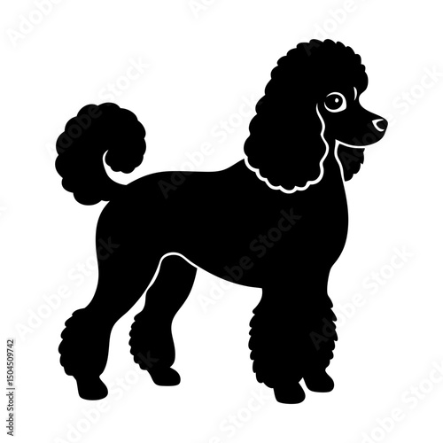 Poodle Silhouette vector
