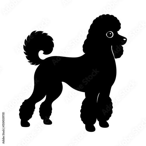 Poodle Silhouette vector