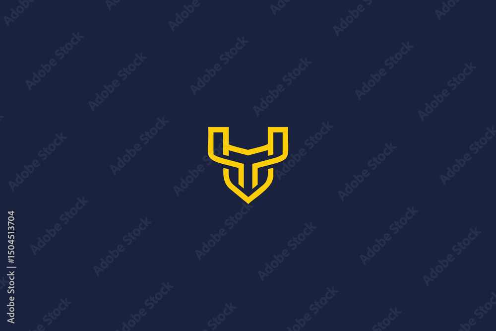 Obraz premium letter tv logo concept icon vector logo design template elements