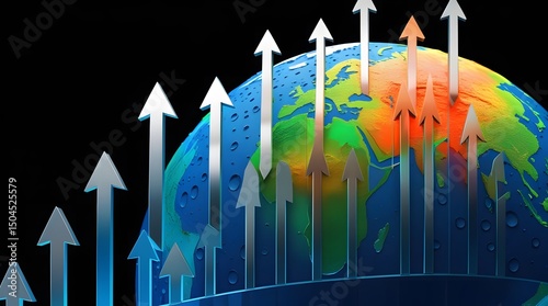 Economic Growth and Market Expansion Represented Visually
