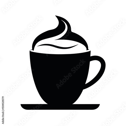 Traditional Cafe Con Leche Vector Icon