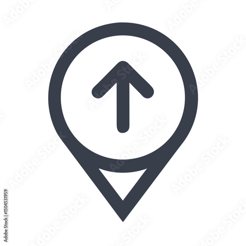 Microchip Icon Representing Processing Unit
