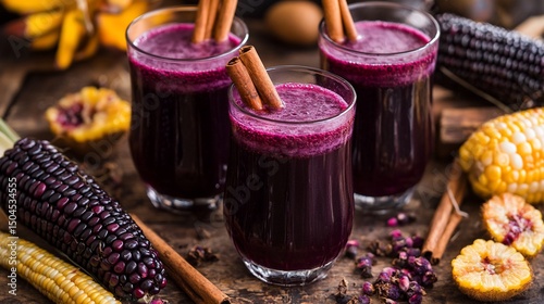 Refreshing Peruvian Chicha Morada: A Vibrant Beverage with Purple Corn and Spices