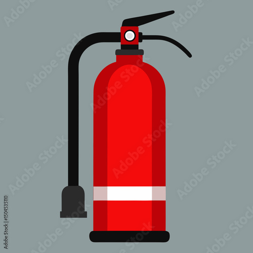 fire extinguisher vector illustration