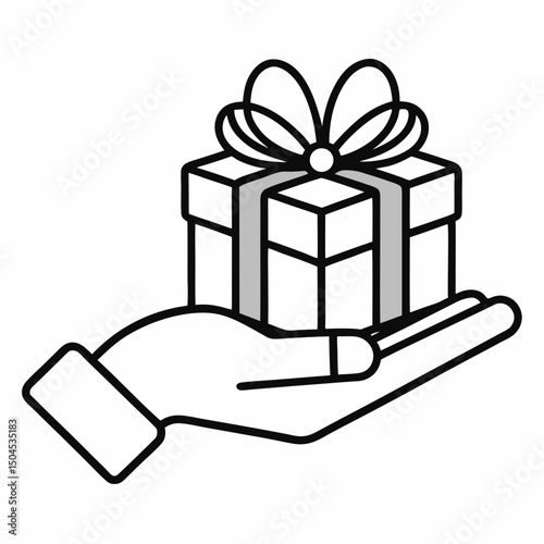 gift box vector illustration