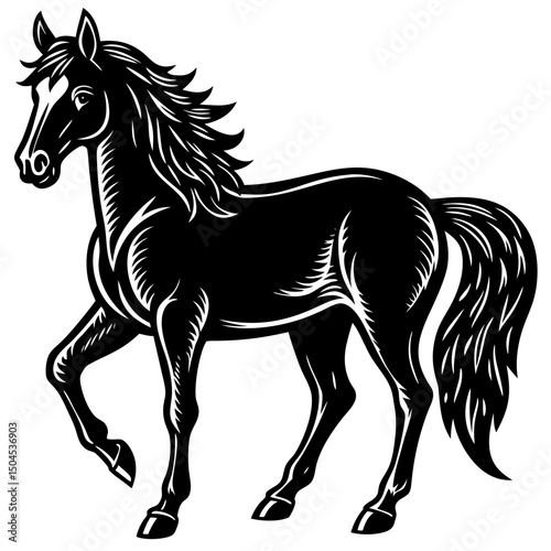 horse vector illustration
