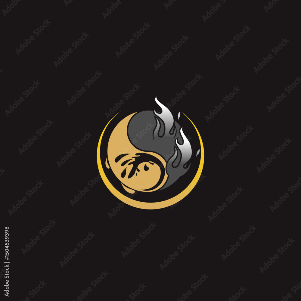 Harmonious YinYang Fire and Water Harmonious YinYang Fire and Water