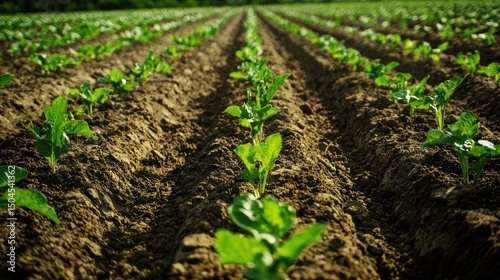 Farmers wait for seeds to germinate, marking the beginning of the growing season in their fields