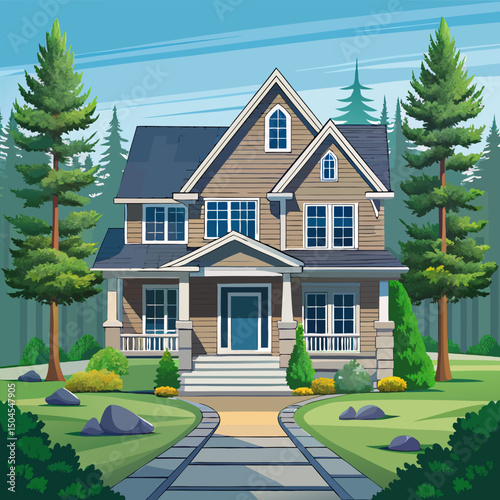house on a hill