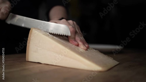 Grana Padano Slicing and Grating — Italian Cheese Preparation and Serving