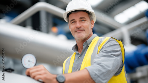 Gas Storage Tank Technician at Refinery Pressure Monitoring photo