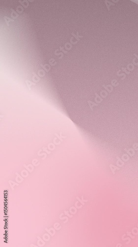 Abstract pastel pink and grey gradient background with grainy texture