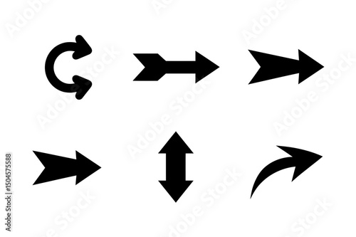 Collection of various arrow directions