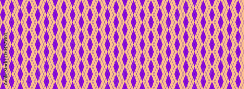 Traditional background harlequin argyle with holiday diamond shapes. Flat vector illustration isolated on white background.