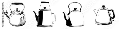 Exploration of various kettle designs showcasing different shapes and styles for tea lovers