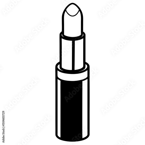 lipstick isolated on white background