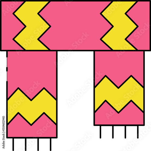 Muffler single vector icon illustration