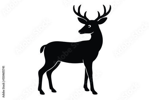 deer vector icon