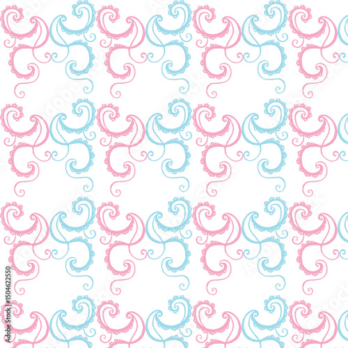 Abstract geometric posters background. Seamless print of minimal modern shapes and forms, contemporary backdrop for banners and covers. Vector texture.