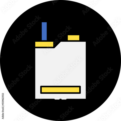 Vape single icon vector illustration