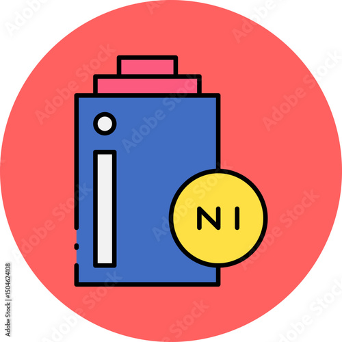 Vape liquids single vector icon illustration