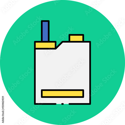 Vape single icon vector illustration