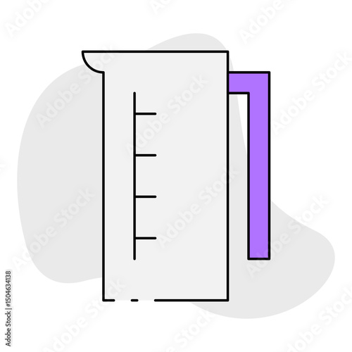 Jug single icon vector illustration
