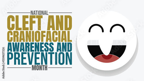 More Than a Smile, Honoring Cleft and Craniofacial Awareness Month, observed every year, 