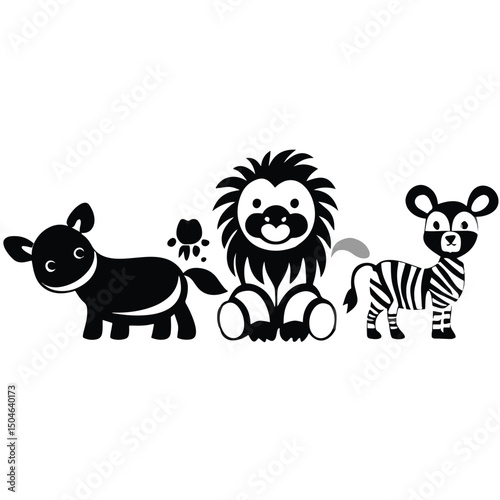 cartoon, animal, cow, vector, farm, illustration, 
