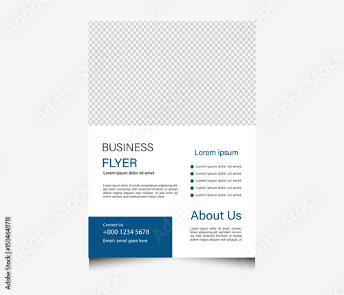creative business flyer template for digital promotion