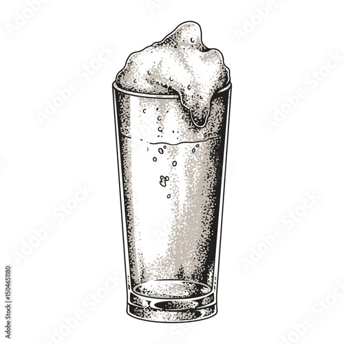 Enjoying a cold refreshing beer on a sunny day