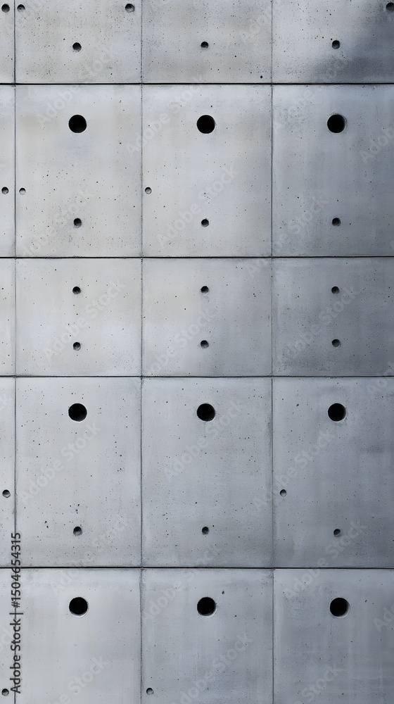 Grey Concrete Wall Panel Texture Background Seamless Pattern Grey Concrete Wall Panel Texture Background Seamless Pattern